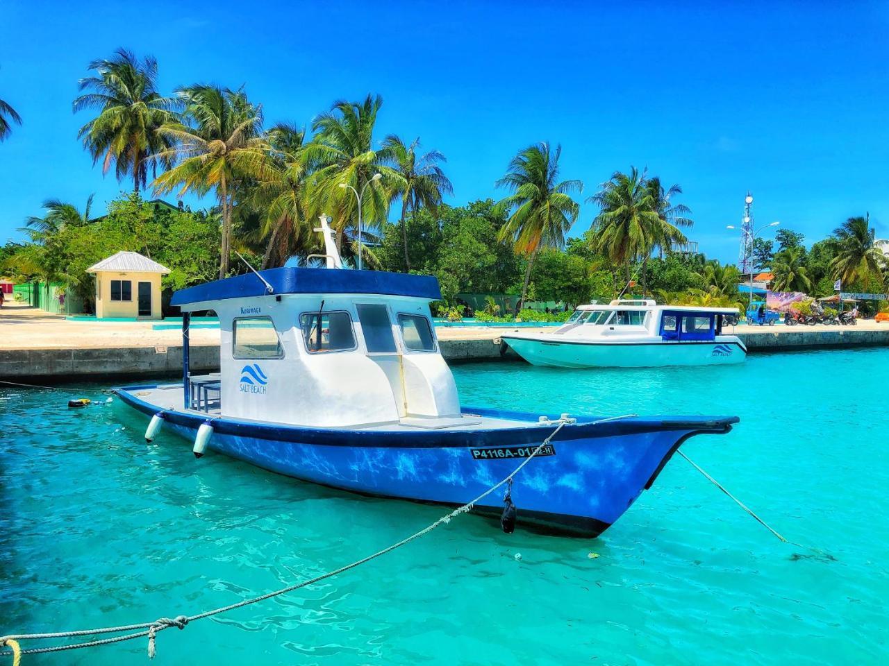 Salt Beach Hotel Maafushi Buitenkant foto